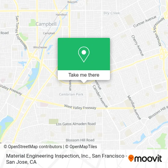 Material Engineering Inspection, Inc. map