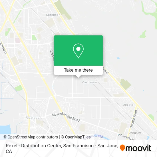 Rexel - Distribution Center map