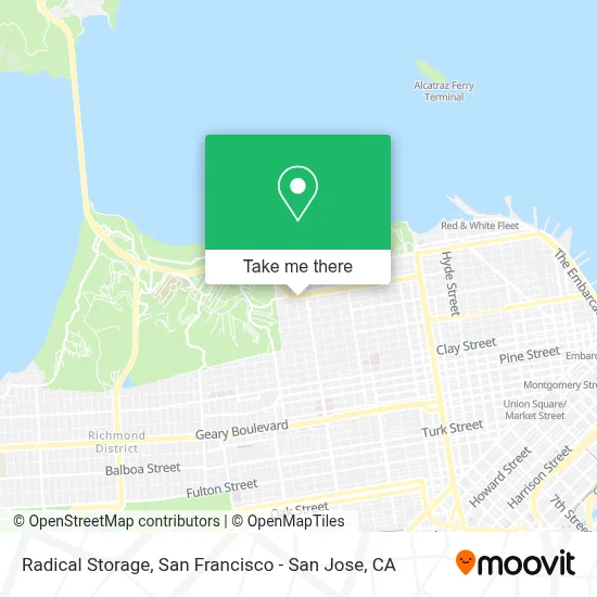 Radical Storage map