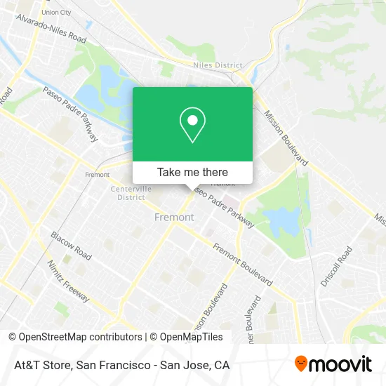 At&T Store map