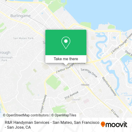 R&R Handyman Services - San Mateo map
