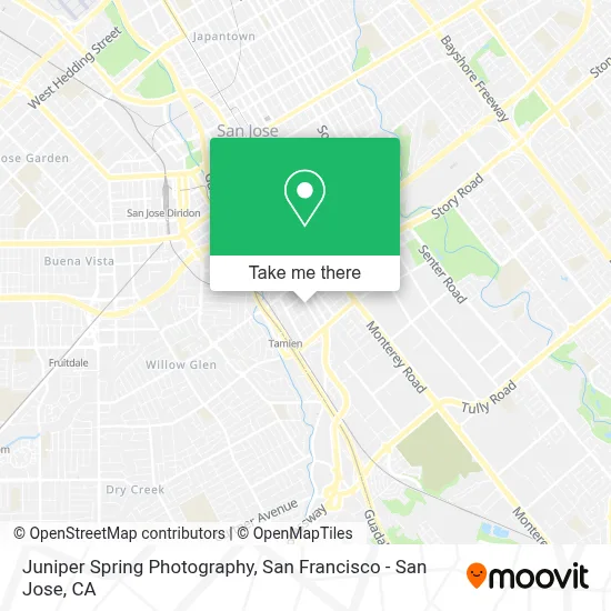 Juniper Spring Photography map
