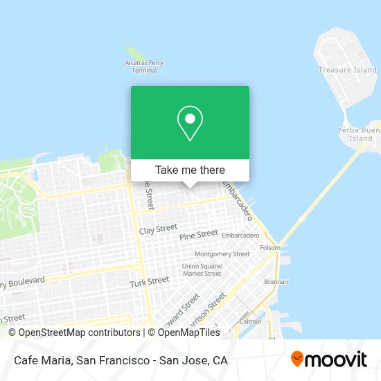 Cafe Maria map