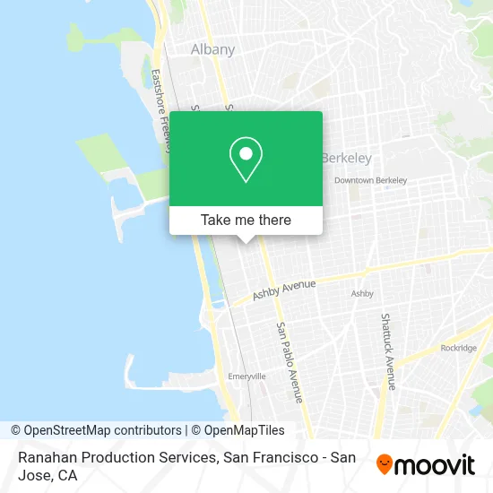 Ranahan Production Services map