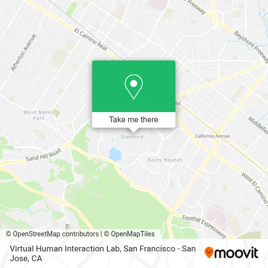 Virtual Human Interaction Lab map