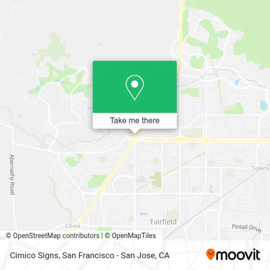 Cimico Signs map