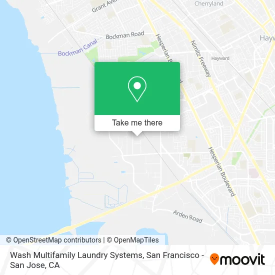 Wash Multifamily Laundry Systems map