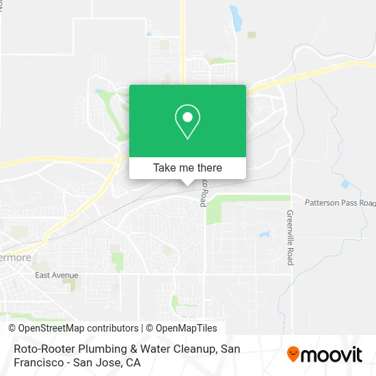 Roto-Rooter Plumbing & Water Cleanup map