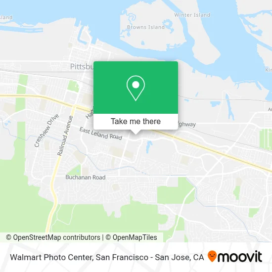 Walmart Photo Center map