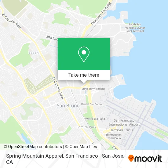 Spring Mountain Apparel map
