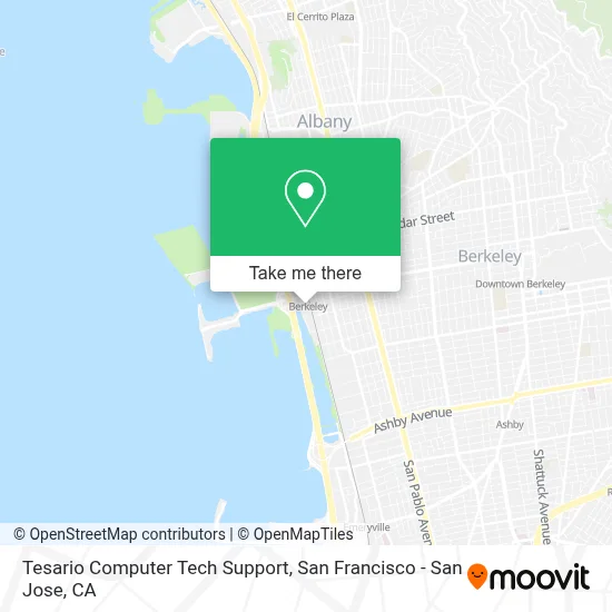 Tesario Computer Tech Support map