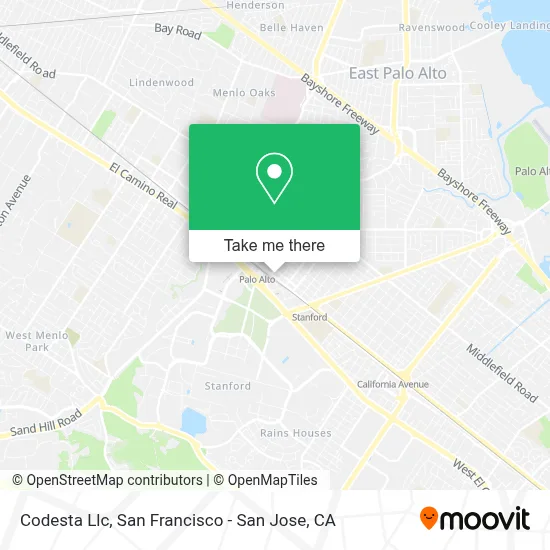 Codesta Llc map