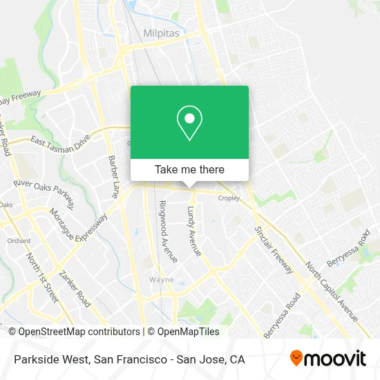 Parkside West map