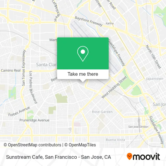 Sunstream Cafe map