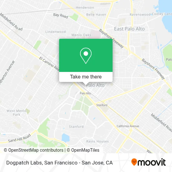 Dogpatch Labs map