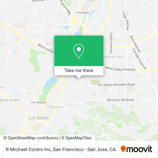 R Michael Contro Inc map