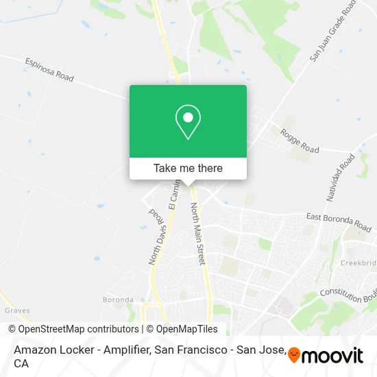 Amazon Locker - Amplifier map