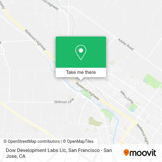 Dow Development Labs Llc map