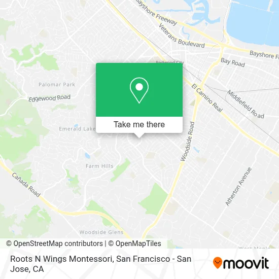 Roots N Wings Montessori map