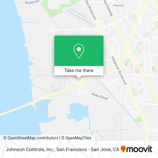 Johnson Controls, Inc. map