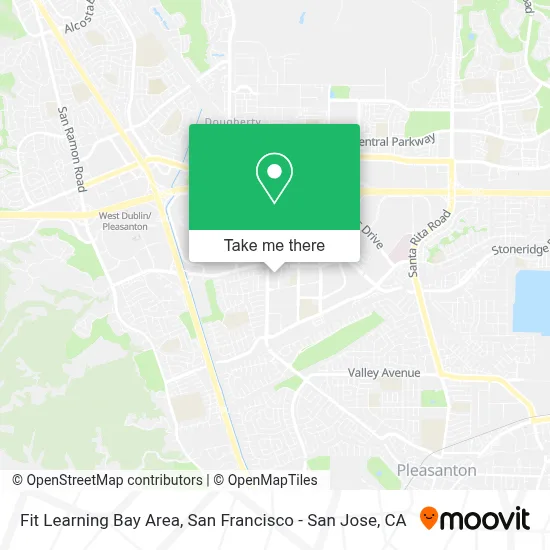 Fit Learning Bay Area map