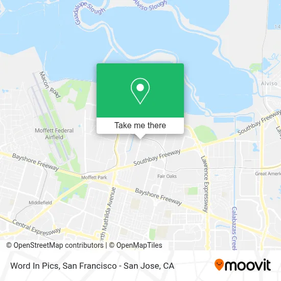 Word In Pics map