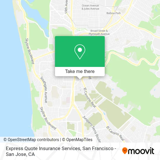 Express Quote Insurance Services map