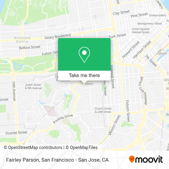 Fairley Parson map