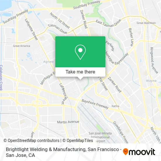 Brightlight Welding & Manufacturing map
