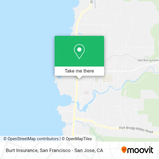 Burt Insurance map