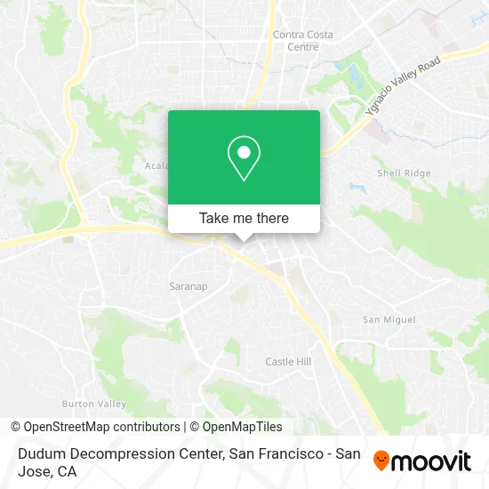 Dudum Decompression Center map