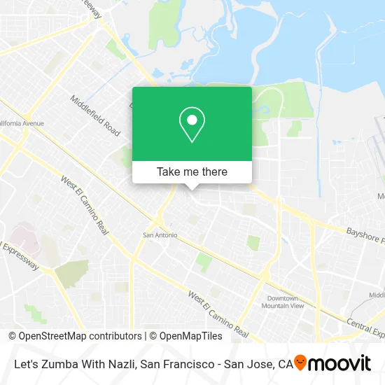 Let's Zumba With Nazli map