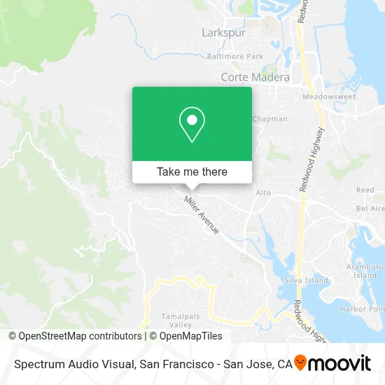Spectrum Audio Visual map