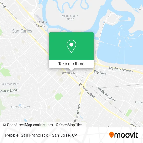 Pebble map