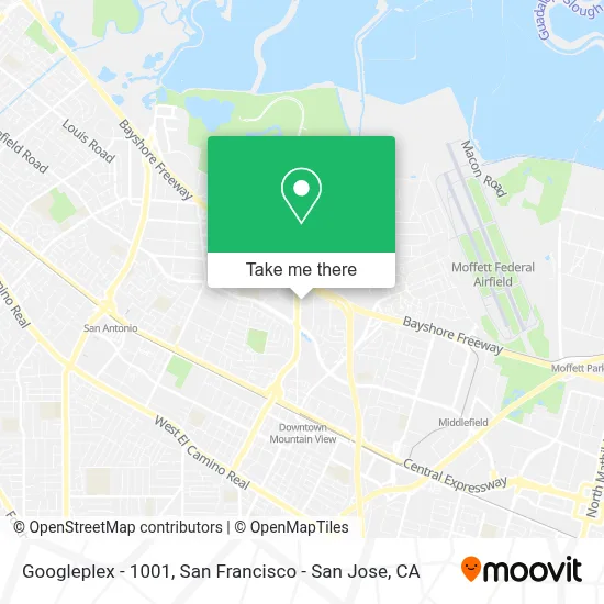 Googleplex - 1001 map