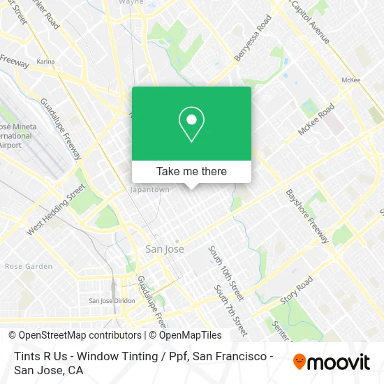 Tints R Us - Window Tinting / Ppf map