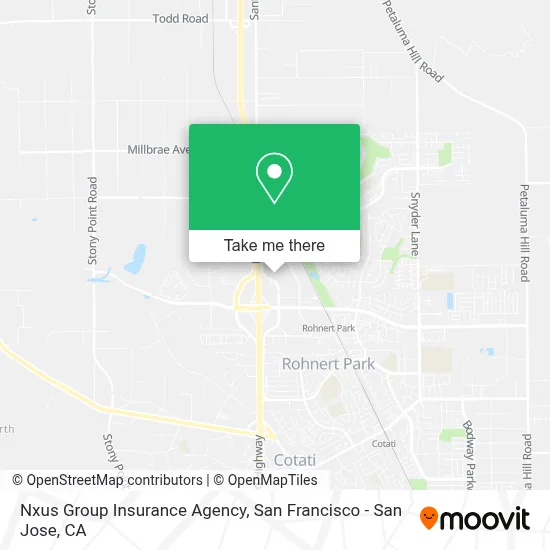 Nxus Group Insurance Agency map