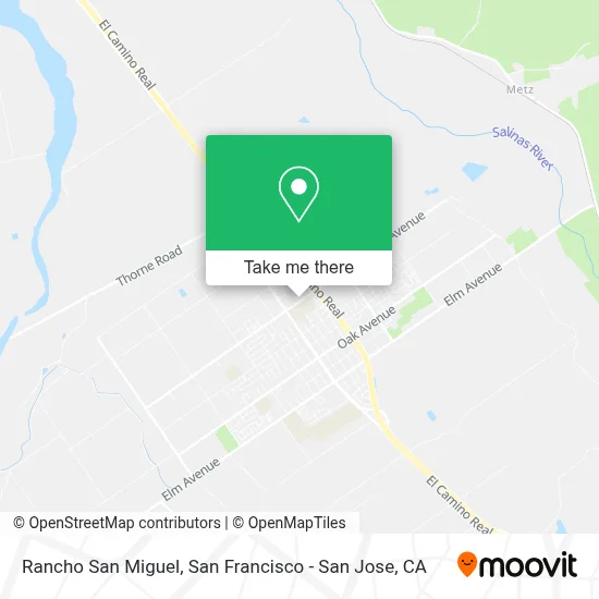Rancho San Miguel map