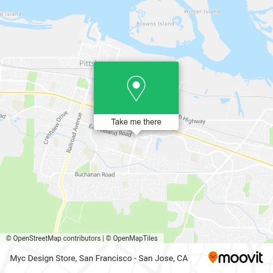 Myc Design Store map