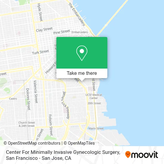 Center For Minimally Invasive Gynecologic Surgery map