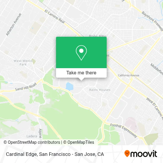 Cardinal Edge map