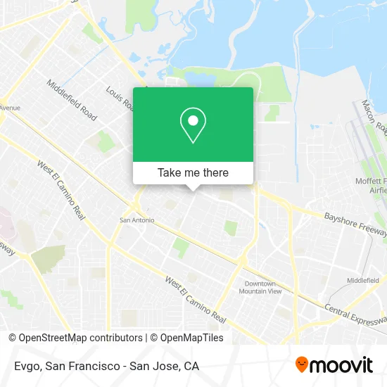 Evgo map