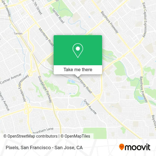 Pixels map