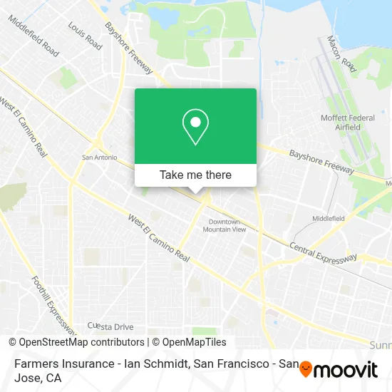 Farmers Insurance - Ian Schmidt map