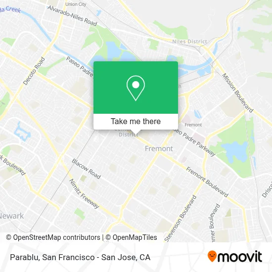 Parablu map