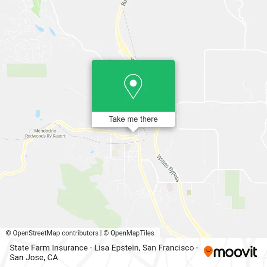 State Farm Insurance - Lisa Epstein map
