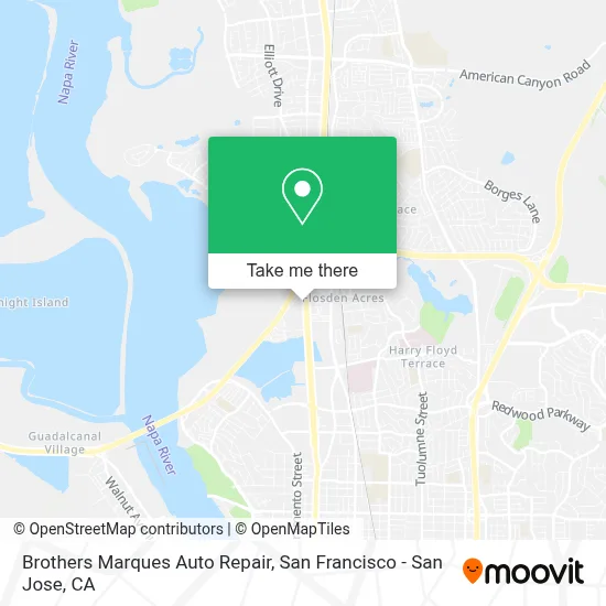 Brothers Marques Auto Repair map