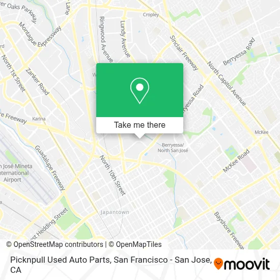 Picknpull Used Auto Parts map