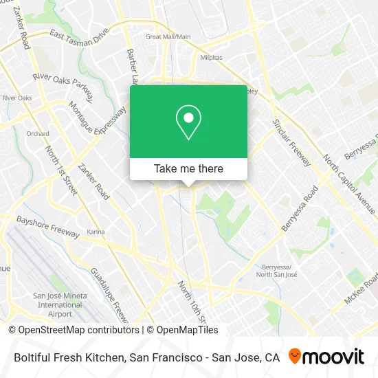 Boltiful Fresh Kitchen map
