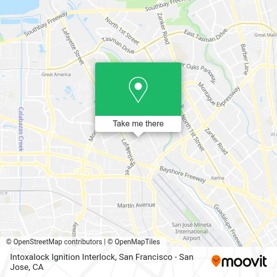 Intoxalock Ignition Interlock map